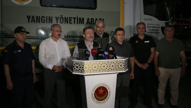 Bakan Yumaklı’dan Çanakkale, Manisa ve Bolu’daki orman yangınlarıyla ilgili açıklama: