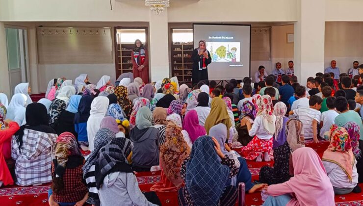 Hakkari’de öğrenciler Filistin etkinliğinde buluştu