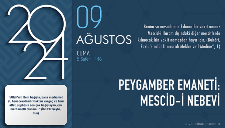 Peygamber emaneti: Mescid-i Nebevi
