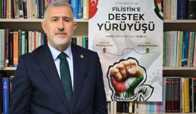 Ankara’da “Soykırıma İsyan Filistin’e Destek Yürüyüşü” düzenlenecek