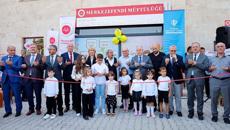 Denizli’de Kur’an Kursu ve Gençlik Merkezi açıldı