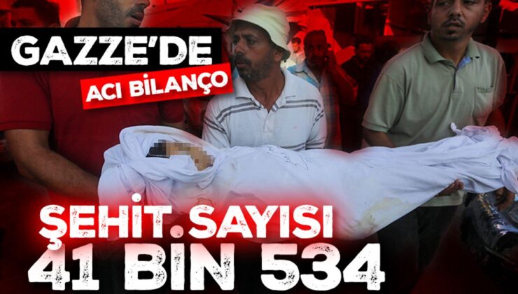 Katil İsrail’in 356 gündür saldırılarını sürdürdüğü Gazze’de can kaybı 41 bin 534’e yükseldi