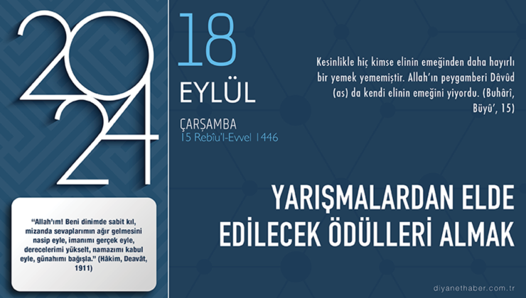 Yarışmalardan elde edilecek ödülleri almak