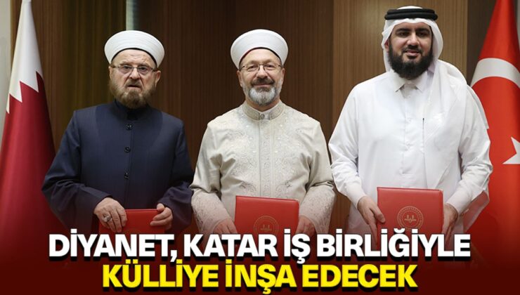 Diyanet, Katar iş birliğiyle külliye inşa edecek