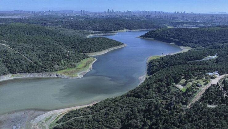 İstanbul’un barajlarındaki doluluk ortalama yüzde 36,48’e kadar indi
