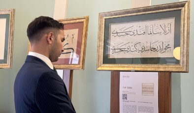 “Ruha Şifa” hüsnühat sergisi açıldı