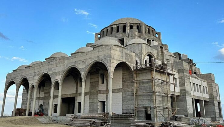 Tekirdağ Üniversite Camii inşaatı yeniden başladı