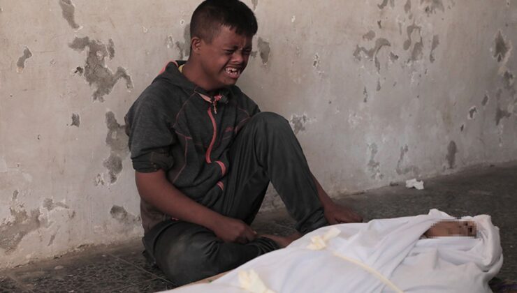 İşgalcilerin Gazze’ye düzenlediği saldırılarda biri çocuk 11 kişi şehit oldu