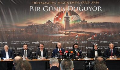 Galata Köprüsü’nde 1 Ocak’ta düzenlenecek Filistin eylemi için ortak çağrı