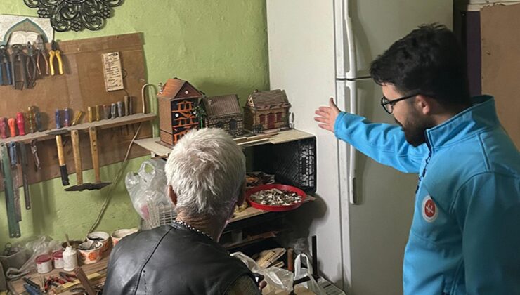 TDV’den yaşlı adam ve ailesine yardım eli