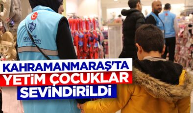 Türkiye Diyanet Vakfı, Kahramanmaraş’ta 62 yetim çocuğu sevindirdi
