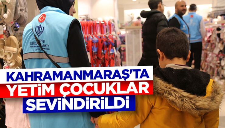Türkiye Diyanet Vakfı, Kahramanmaraş’ta 62 yetim çocuğu sevindirdi