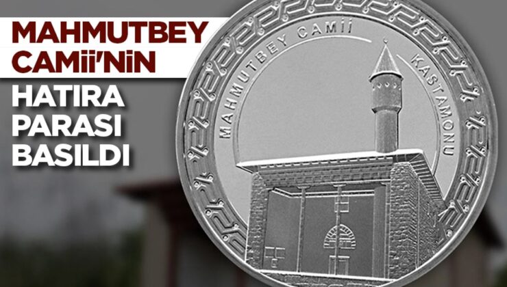 Darphane UNESCO Listesi’ndeki Mahmutbey Camii’nin hatıra parasını bastı