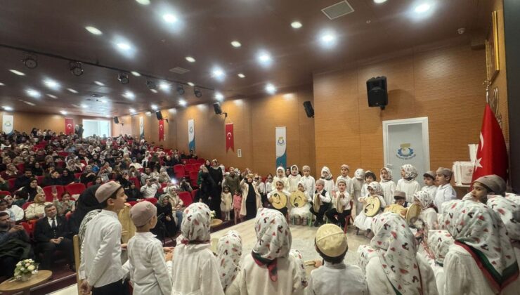 Haliliye’de minikler Kur’an’a geçmenin sevincini yaşadı