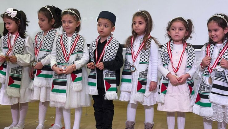 Miniklerden Filistin farkındalığı