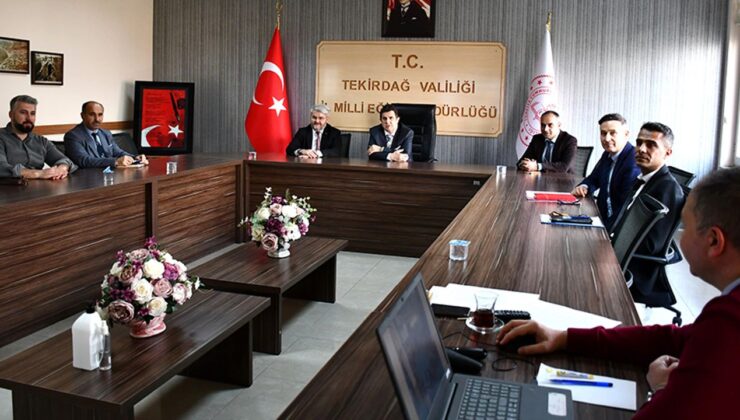 Tekirdağ’da ÇEDES projesi faaliyetleri değerlendirildi