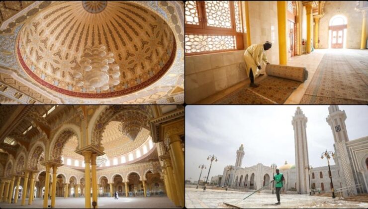 Batı Afrika’nın en büyük camisinde ramazan heyecanı