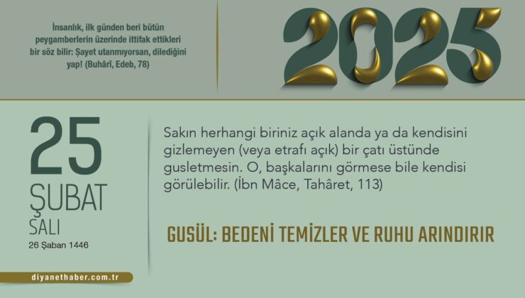Gusül: Bedeni Temizler ve Ruhu Arındırır