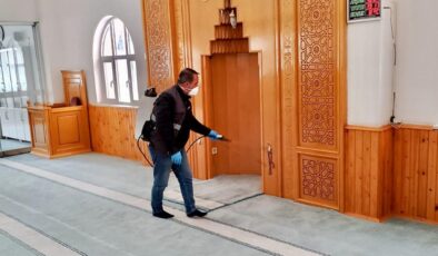 Van’da ramazan öncesi camiler temizlendi