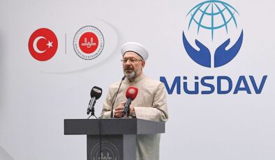 Başkan Erbaş: “Ramazan ayı kardeşlik, muhabbet ve iyilik ayıdır”