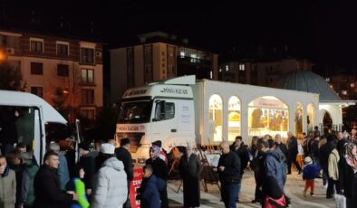 Minia Kudüs Tırı Isparta’da