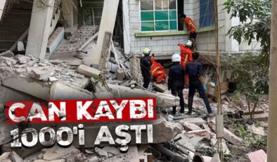 Myanmar’daki depremlerde can kaybı 1000’i aştı