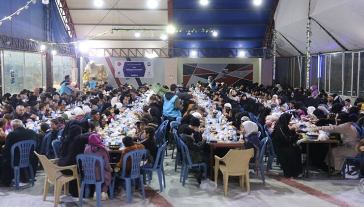 TDV Keçiören Şubesi Suriye’deki iyilik sofralarında binlerce yetimi ağırladı