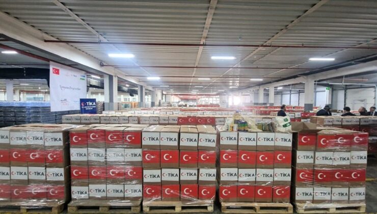 TİKA, ramazan dolayısıyla Özbekistan’da ihtiyaç sahibi 2 bin aileye gıda yardımı yaptı