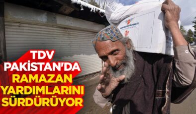 Türkiye Diyanet Vakfı Pakistan’da ramazan yardımlarını sürdürüyor