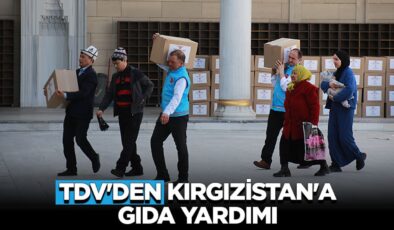 Türkiye’den Kırgızistan’daki ihtiyaç sahiplerine ramazanda gıda yardımı