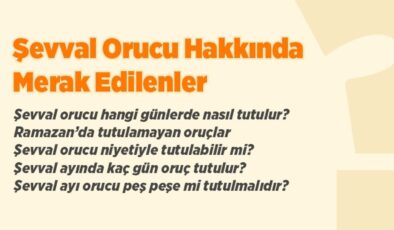 Şevval ayı orucu ile ilgili bilinmesi gerekenler
