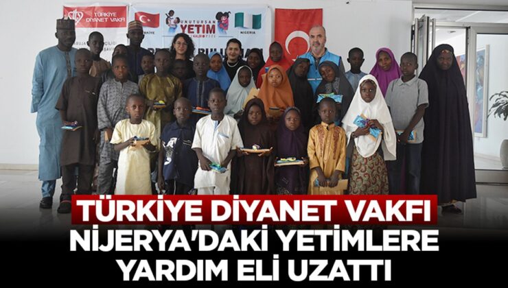 Türkiye Diyanet Vakfı, Nijerya’daki yetimlere yardım eli uzattı