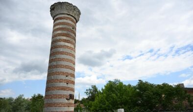 Edirne’de yalnızca yıkık minaresi kalan Zincirlikuyu Camii ihya edilecek