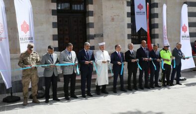 Gaziantep’te onarımı tamamlanan tarihi Kurtuluş Camii’nin açılışı yapıldı