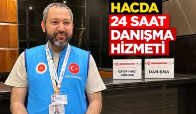 Hacda 24 Saat Danışma Hizmeti