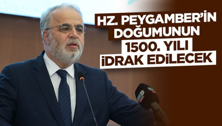 Hz. Peygamber’in doğumunun 1500. Yılı idrak edilecek