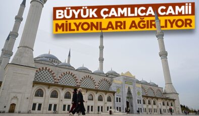 İstanbul’un silüetinde yer edinen Büyük Çamlıca Camii milyonları ağırlıyor