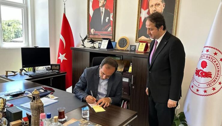 Kaymakam Atıcı, kurbanını Filistin için TDV’ye emanet etti