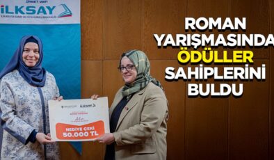 Roman yarışmasında ödüller sahiplerini buldu