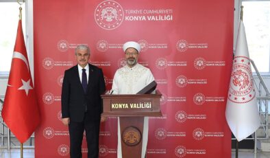 Başkan Erbaş, Konya’da