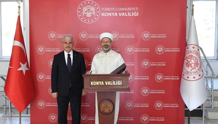 Başkan Erbaş, Konya’da