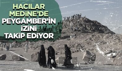 Hacılar Medine’de Peygamber’in İzini Takip Ediyor