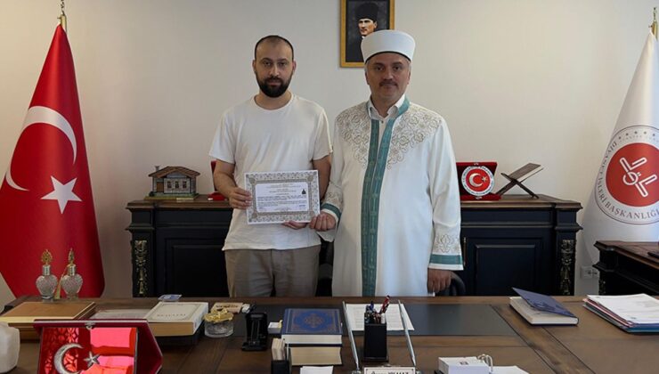 İsveçli genç Trabzon’da Müslüman oldu