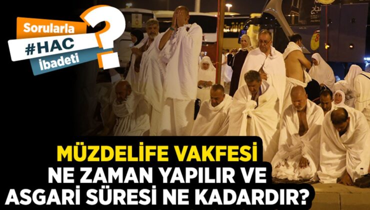 Müzdelife vakfesi ne zaman yapılır ve asgari süresi ne kadardır?
