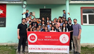 Olur’da Kur’an Kursu öğrencileri doğayla buluştu