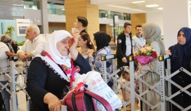 Tokatlı hacılar yurda döndü
