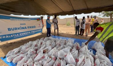 Türkiye Diyanet Vakfı, Burkina Faso’da ihtiyaç sahiplerine kurban eti ulaştırdı
