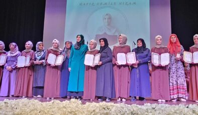 Vezirköprü’de hafızlar icazet aldı