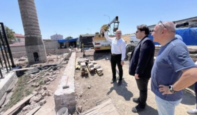 Edirne’de Şeyh Şüceaddin Camisi’nin onarımı sürüyor