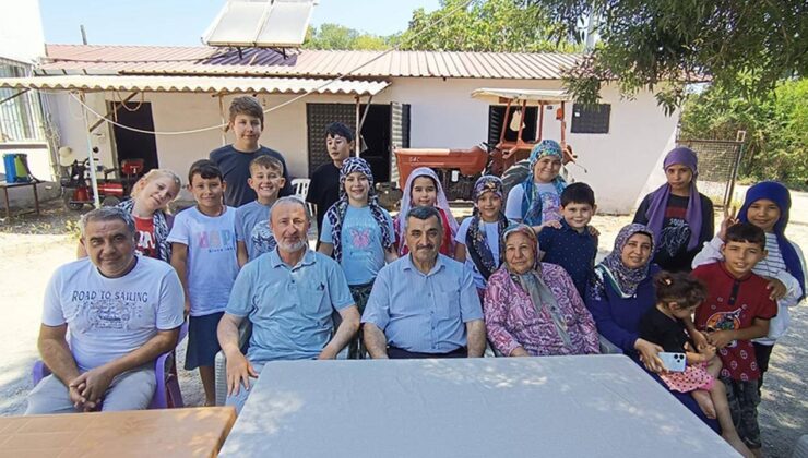 Ortaca’da Yaz Kur’an Kursu öğrencilerinden anlamlı ziyaret